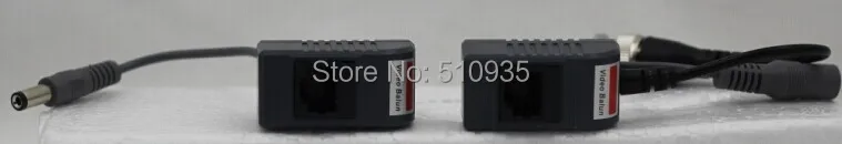 Cj-2004 10 пара/лот CCTV Аудио Видео балун трансивер BNC UTP RJ45 Видео балун, мощность-видео по CAT5/5e/6 кабель