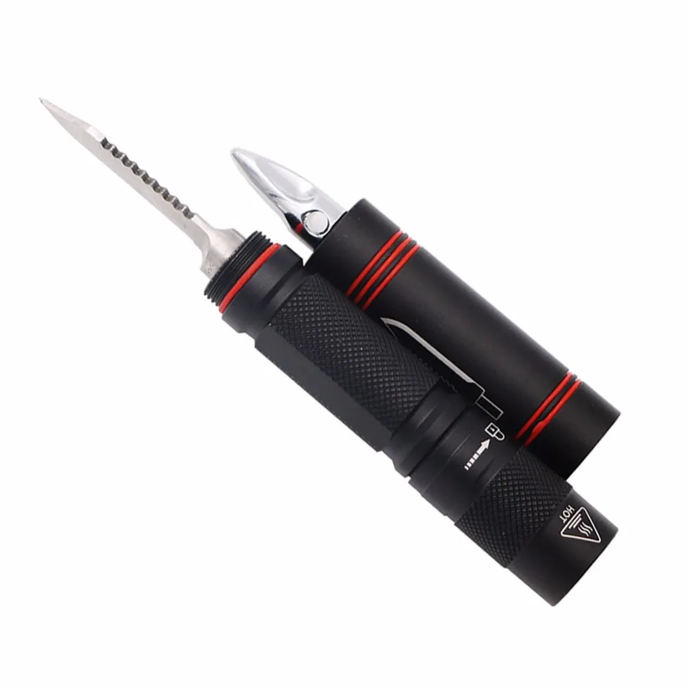 

LED Mini Survival Flashlight Security Protection Tactical Pen Light Self Defense Multifunction LED Outdoor Self-defense Torch