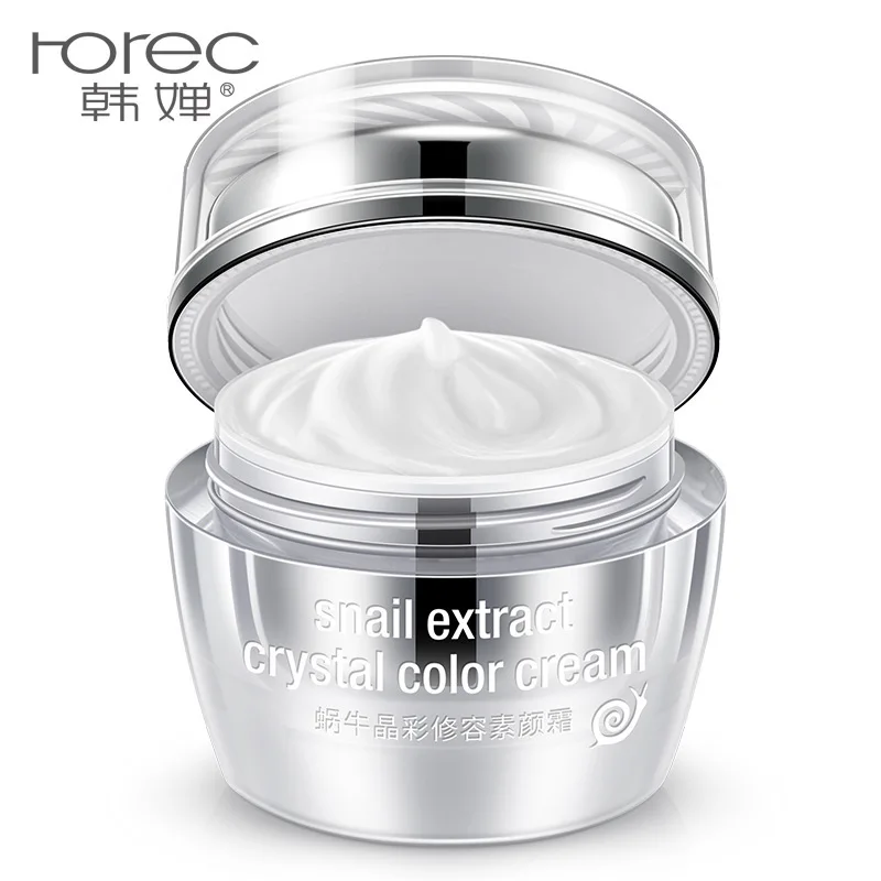 

Horec Snail Crystal Color Repairing Face Cream Concealing Moisturizing Cream Nourishing Soft Face Cream Skin Care Cream