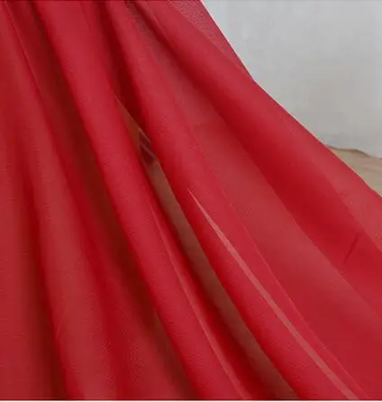 Модное асимметричное шифоновое платье с оборками, женская красивая одежда, летнее пляжное платье для девочек, одежда больших размеров S-5XL 6XL - Цвет: Красный