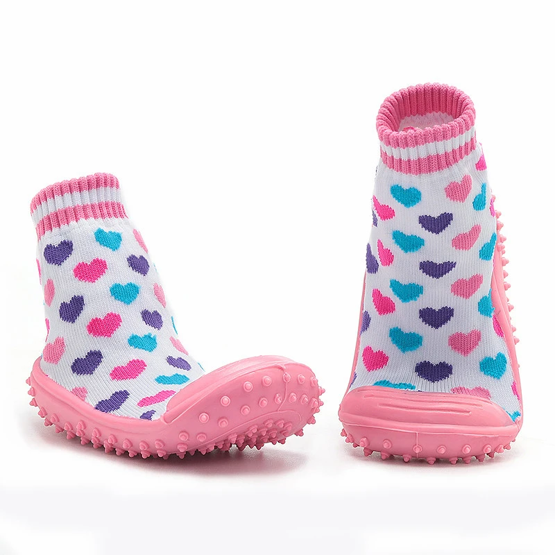 

dkDaKanl Children Socks Soft Bottom Non-Slip Floor Socks Toddler Girl Boy Newborn Enfant Shoes With Rubber Soles Kids