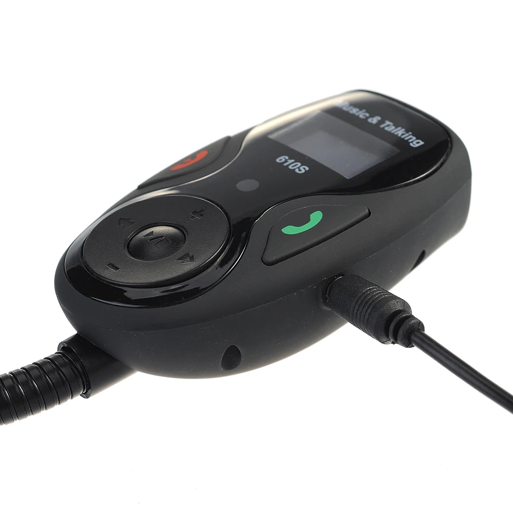 VicTsing Car Kit Hands-free Stereo Bluetooth FM Transmitter Modulator MP3 Player DC 12V- 24V Auto Music Player Cheap             (7)