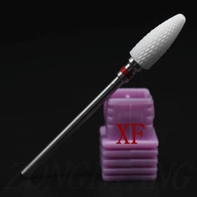 Керамический сверло для ногтей для электрического маникюрного станка аксессуары для дизайна ногтей Инструменты Электрический Маникюрный Резак фрезерные станки инструменты