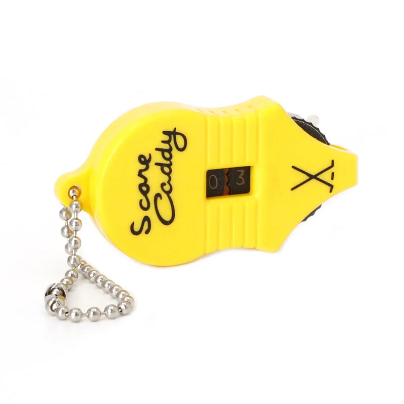 

Mini Golf Stroke Shot Putt Score Counter Tally Keeper Number With Key Chain Golf
