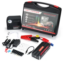 NEW Car Air Pump High Capacity 68800mAh Car Jump Starter Mini Portable Emergency Battery Charger for