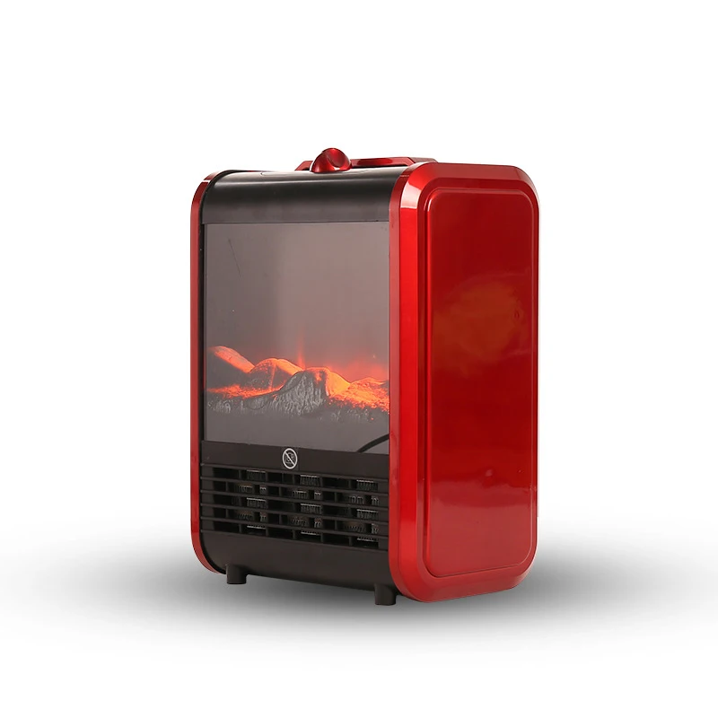 

Simulated Fame fireplace 3 gears adjustment Stove fan Electric Heater LED Screen Warmer Machine Eco Fan komin Heat Distribution