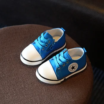 

Spring autumn canvas breathable children's shoes girls casual sports shoes boys soft non-slip lightweight children's sports