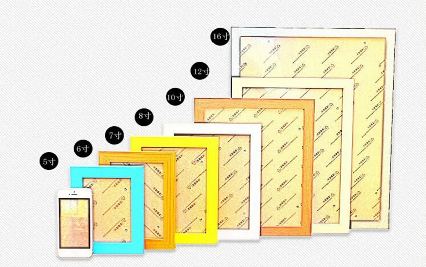 Пластиковая фоторамка набор 20 дюймов большая рамка домашний Декор Аксессуары деревянная Свадебная настольная настенная фоторамка