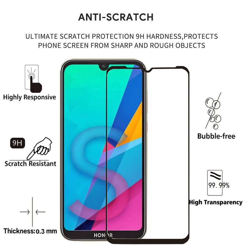 Для Honor 8a 8 S 8x Honor8S Honor8A Honor8X закаленное стекло защита экрана защитная пленка на Huawei