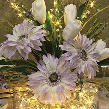 Лидер продаж многоцветный батарея приведенный в действие на открытом воздухе свет для рождественские огни