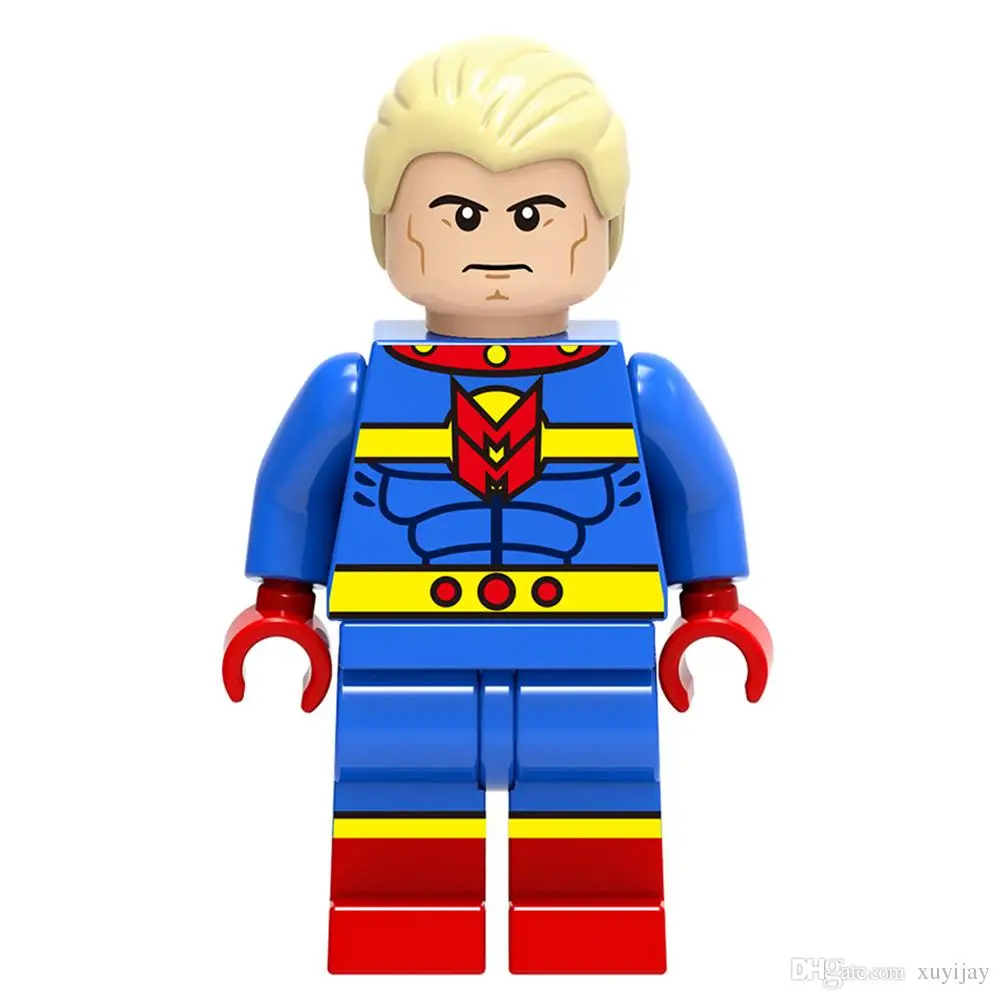 Одной продажи XH672 чудо человек Лига Справедливости SUPER HEROES собрать модель Minifig модель DIY строительные блоки детей игрушки