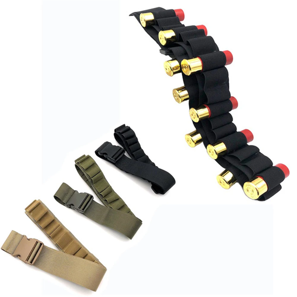Купить Hunting Bandolier Shooter's Shot gun Shell Pouch 12 GA 27 Rounds Shotshell Ammo Holder Belt 140cm Gun Accessories  Спорт и | Мешочки (32869202266)