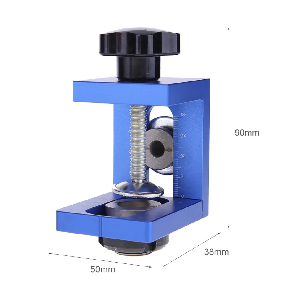 Mini Pocket Hole Jig Kit Wood Working Stepped Drill Bit Joinery Punching Tool Slant Hole Locator