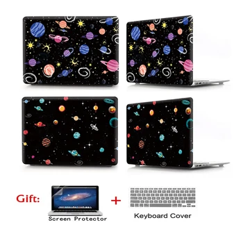 

New color Laptop Case For MacBook Air Pro Retina 11 12 13.3 15 Cover New Pro 13 15.4 inch with Touch Bar ID 13 A1932 +Gift
