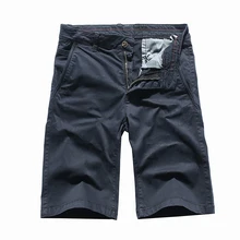 Летние шорты мужские модные повседневные однотонные на молнии карманные брендовые военные мужские шорты Карго тактические короткие мужские Компрессионные шорты