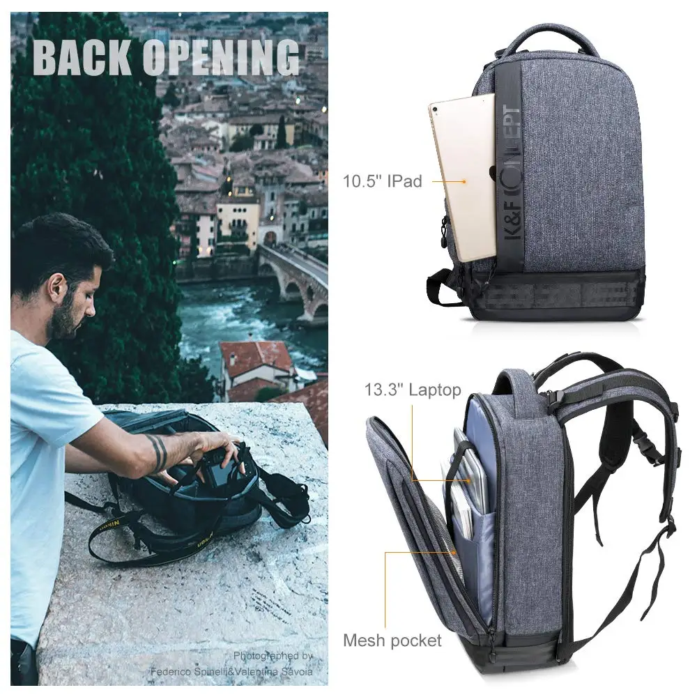 K&F CONCEPT Fashion Multifunctional Bag