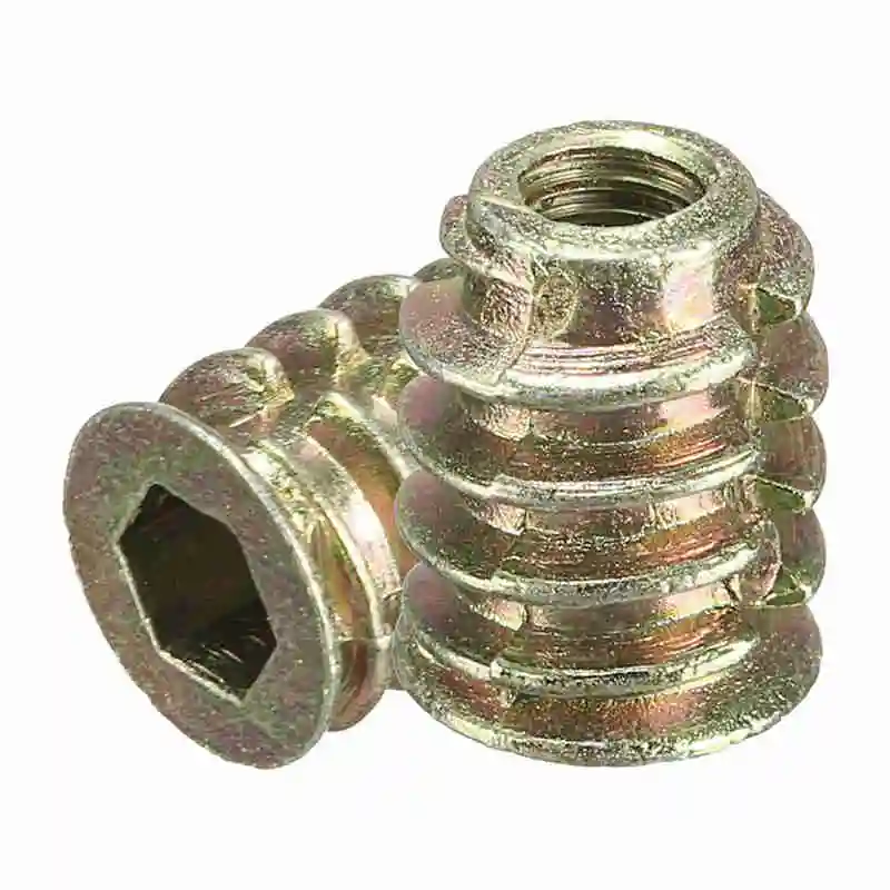 20 шт. Hex Tuerca Tornillos En резанное Roscado Para Мадера M4x10mm|Гайки| |
