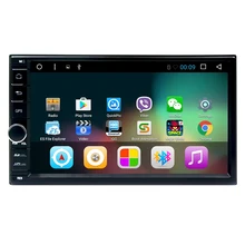 7 Inch Android 6.0 Double Din Car DVD Player universal 2 din car cassette player gps navigaton system with usb/map/bluetooth