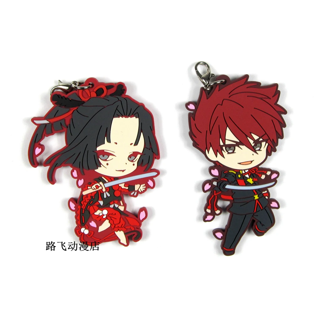 Touken Ranbu Online фигурку аниме модель Souzasamonji Kasenkanesada резиновый брелок-подвеска