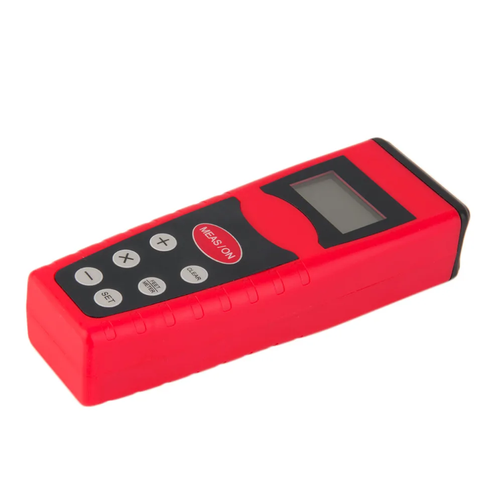 CP3000 Beautiful Red Ultrasonic Rangefinder 50cm to 18m Measure Distance Meter Measurer 9v Battery Laser Pointer Range Finder CP3000 Beautiful Red Ultrasonic Rangefinder 50cm to 18m Measure Distance Meter Measurer 9v Battery Laser Pointer Range Finder