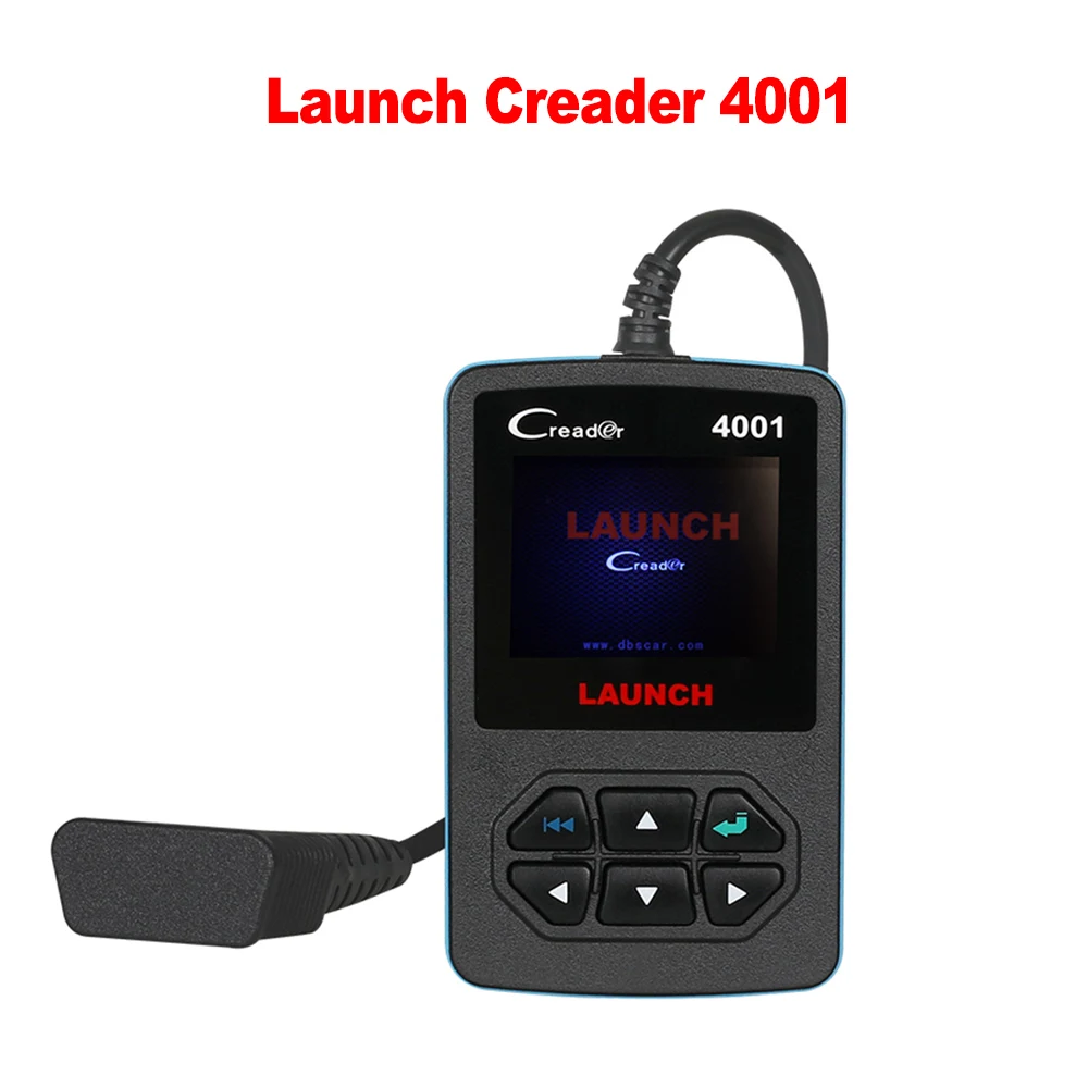 LAUNCH CReader 4001 OBDII/EOBD сканер для чтения кодов Поддержка многоязычного CR4001 диагностический инструмент специфические DTCs такие же, как AUTEL AL319 - Цвет: Creader 4001