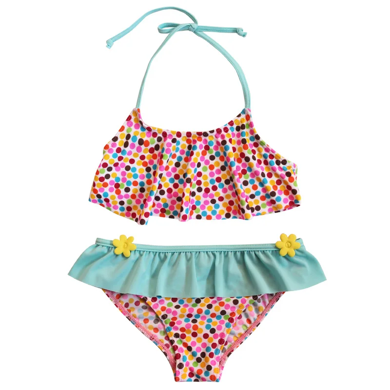 Child swimwear girl swimwear baby infant princess bikini swimwear baby