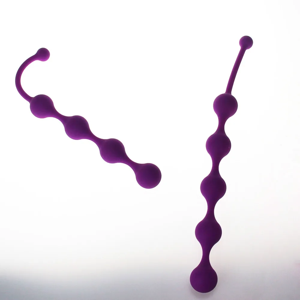 hh069e Anal Fantasy Grip Silicone Anal Beads   (6)