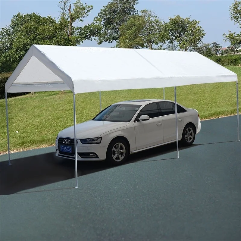 

10 X 20 Steel Frame Portable Car Canopy Shelter Gazebo Shade Sail Shelter OP2991