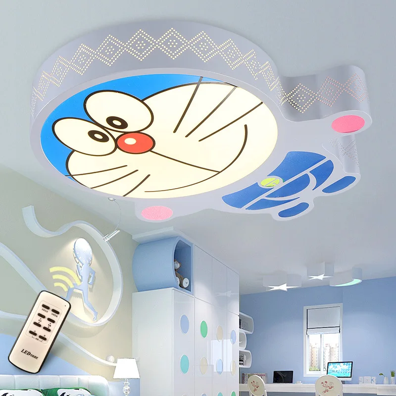 

Doraemon Children's room ceiling lamp boy girl bedroom room lamp creative cartoon lamp Children's lighting