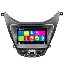 New Auto car dvd Radio Multimedia for HYUNDAI Elantra 2011 2012 2013 2014 2015 Gps Navigation wince6.0 double din Bluetooth FM