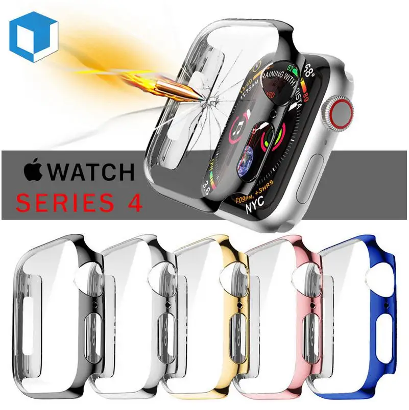 

For Apple Watch Series 4 40/44MM Full Cover Tempered Glass Screen Protector Film