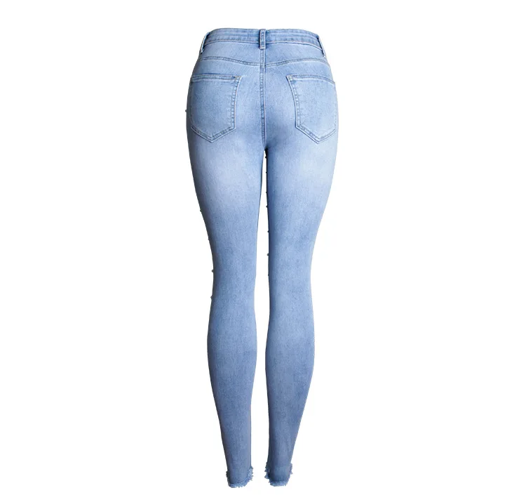 Эластичные узкие джинсы женщина вышитые вспышки высокая талия джинсы женские джинсы spodnie damskie jeansy pantalones vaqueros