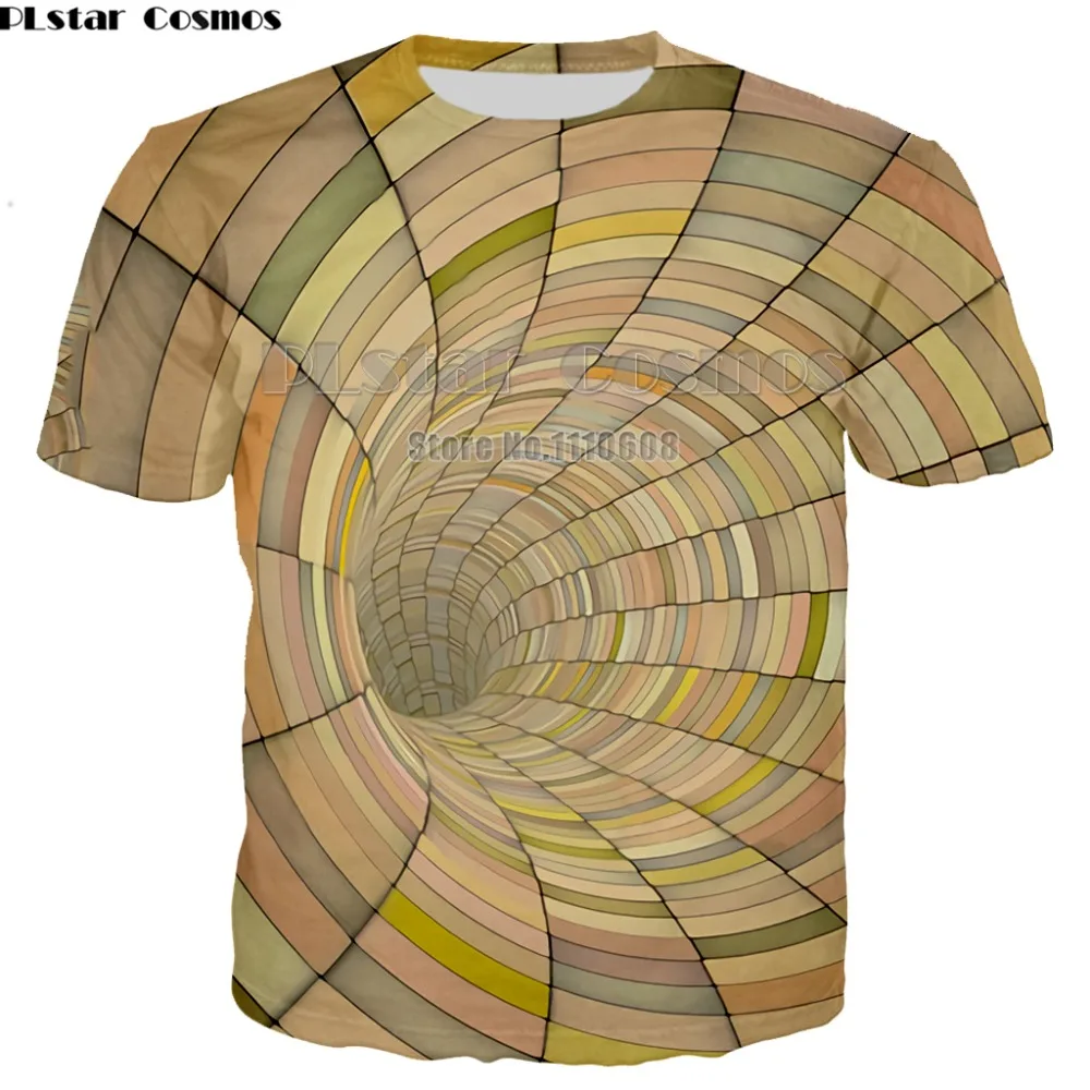 

Vertigo Hypnotic T Shirt Men Women 3d Funny Print O Neck Summer Tshirts Unisxe Hip Hop Tees Tops Camisa Masculina