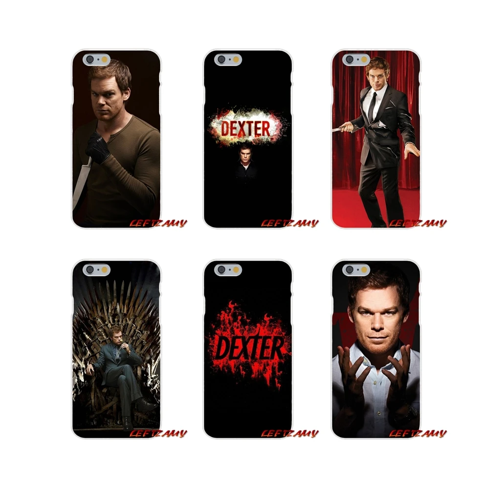 

For iPhone X 4 4S 5 5S 5C SE 6 6S 7 8 Plus Dexter TV Series Accessories Phone Cases Covers