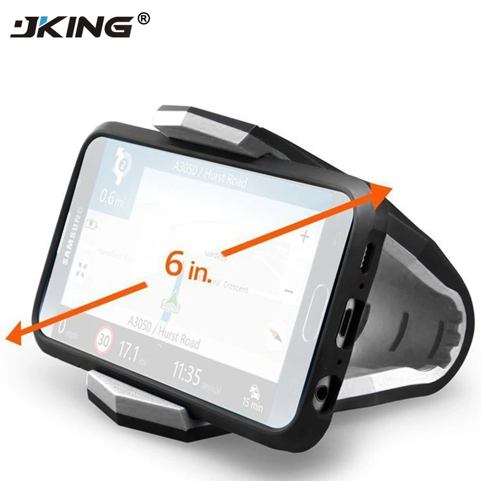 JKING Universal Car Phone Holder Stand Adjustable