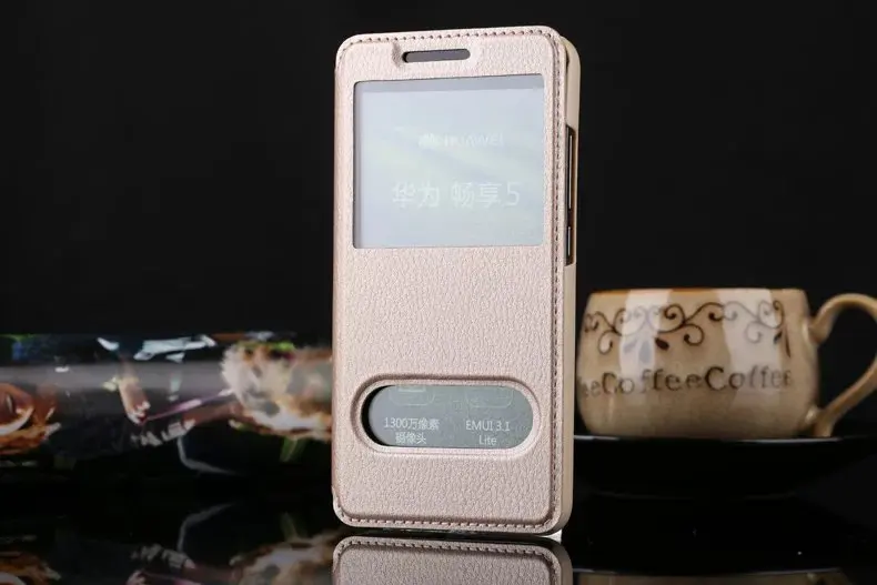 huawei y5 2 卡莱星开窗皮套 (2)