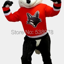 Силовой Костюм лисы-маскота взрослый размер символ «Герой мультфильма» Mascota серый костюм лисы карнавальный Косплей талисман костюм SW1212