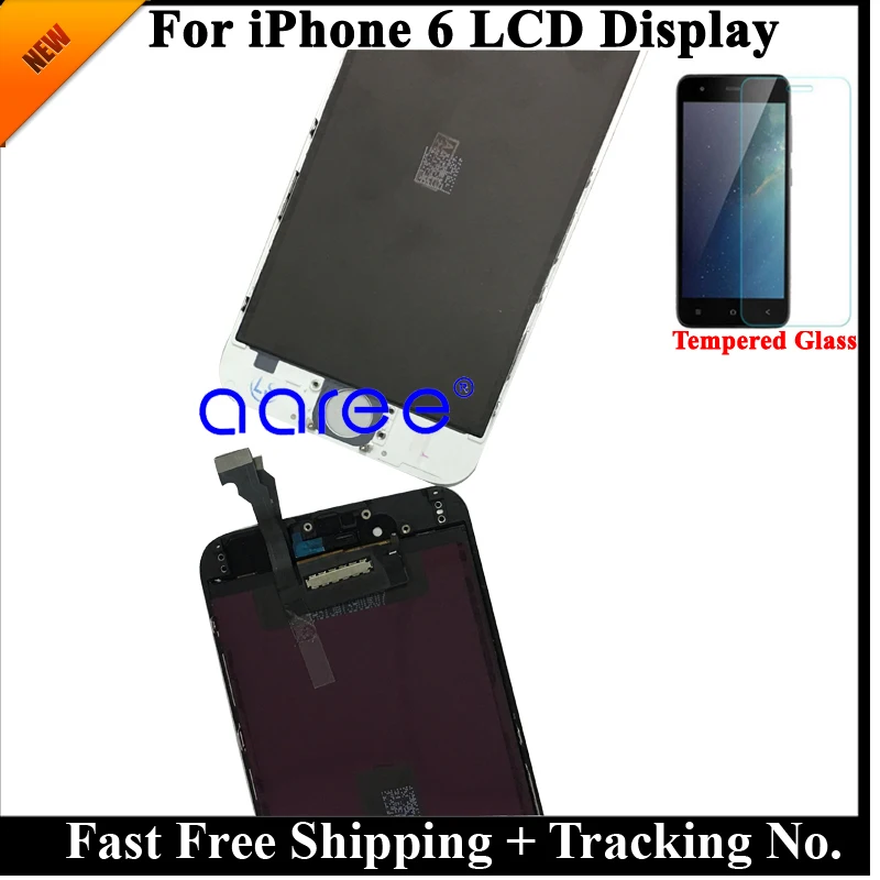 Класс AAA без битых пикселей ЖК-дисплей для iphone 6 lcd i6 Plus lcd для iphone 6 Plus дисплей ЖК-экран сенсорный дигитайзер сборка