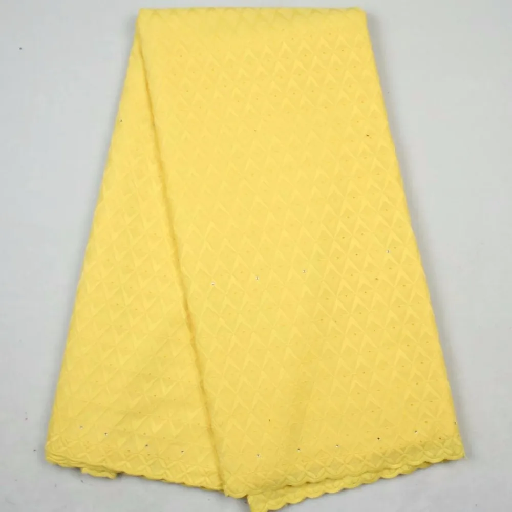 

yellow Wholeslae High Quality Swiss Voile Lace In Switzerland Pretty Cotton Swiss Voile Laces For African Fabrics And Textiles