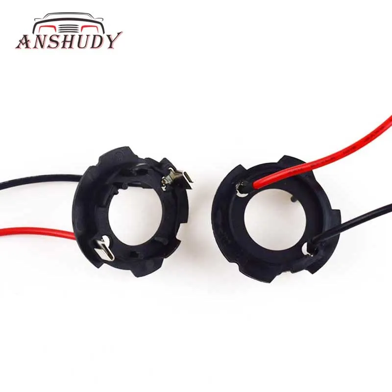 

H7 LED Headlight Adapter Holder for Volkswagen Jetta Golf 5 Variant MK5 Touran Caddy MK5 Base Socket for Opel Meriva Corsa C