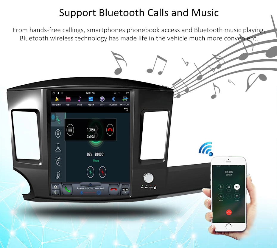 Flash Deal Android 8.1 IPS 6 core 4GB RAM Tesla style Car DVD GPS Navigation for Mitsubishi Lancer 2007 - 2017 head unit multimedia radio 6
