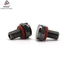 Дышащая черная металлическая защитная Кепка с ушками