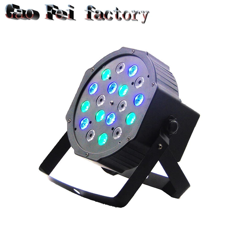 

1pcs/ 18x3W led par lights RGB dmx512 professional stage dj equipment