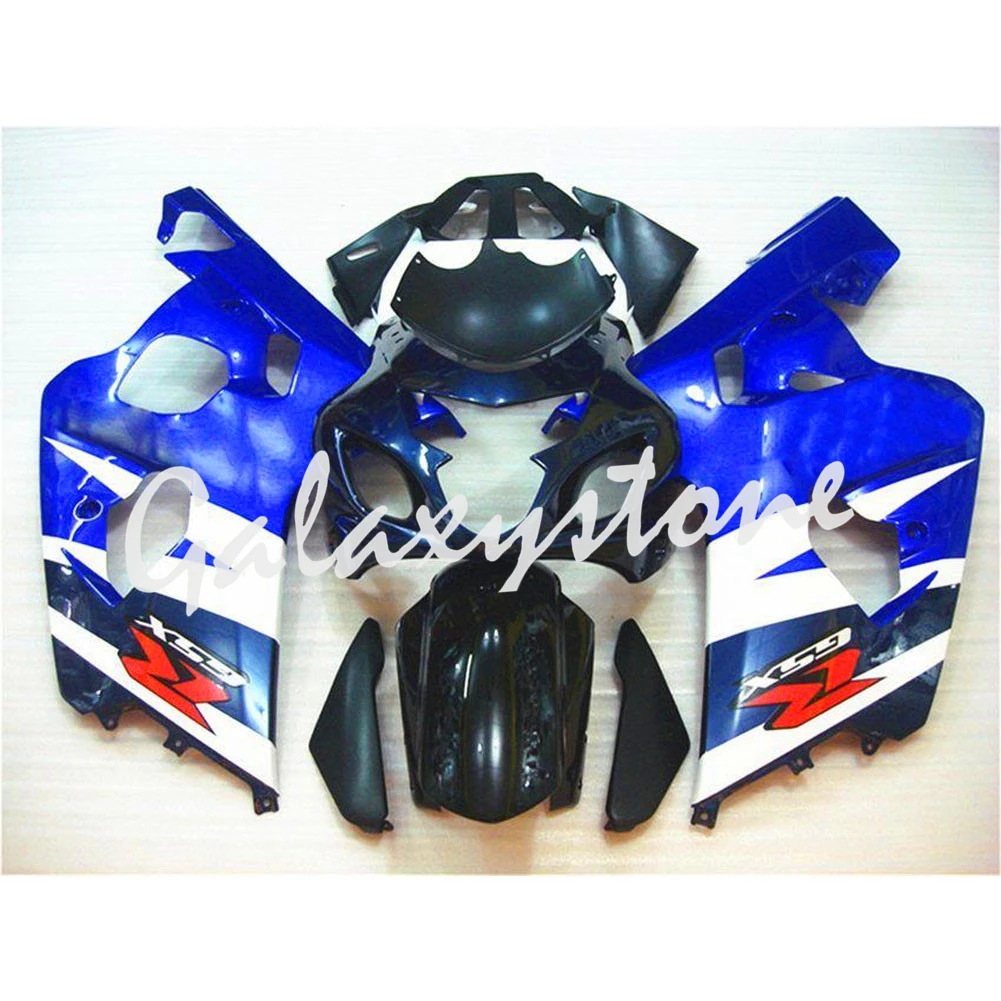 ABS обтекатель кузова комплект для SUZUKI GSXR600/750 K4 2004-2005 цвета: черный синий белый |