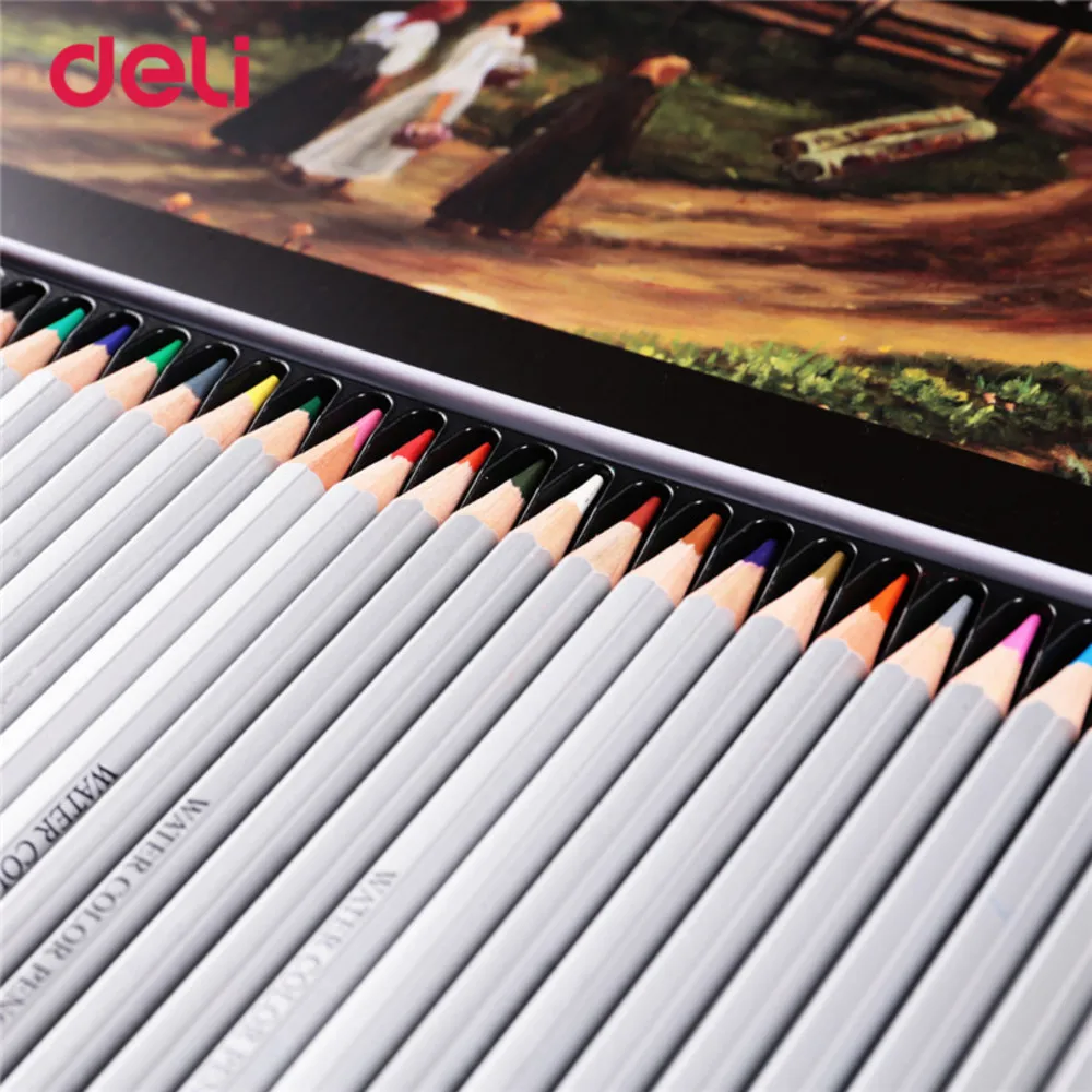 

36 colors a pack water color pencil with box student painting pencils colorful watercolor pen student supplies WJ-B G56