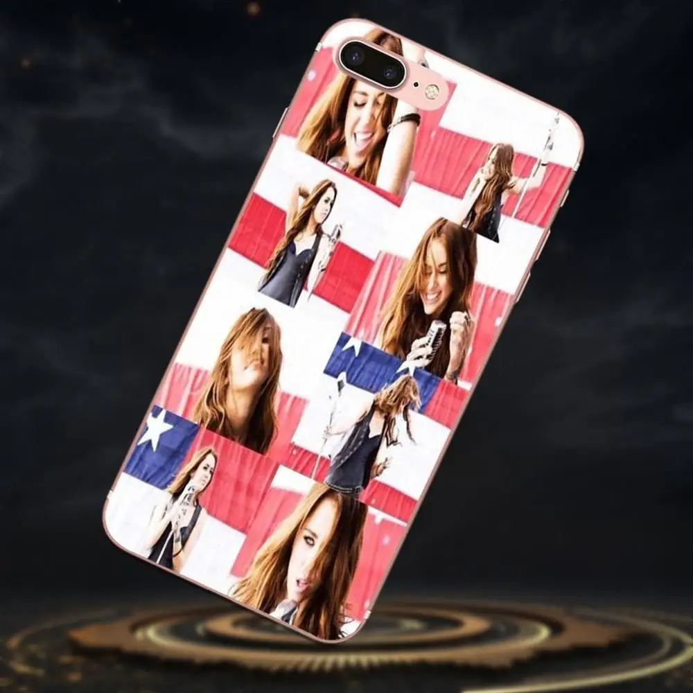 Avatar Miley Cyrus Collage Glitter Sweet For Xiaomi Note 3 4 Mi3 Mi4 Mi4C Mi4i Mi5 Mi 5S 5X 6 6X 8 SE A1 Max Mix 2 Cover Case