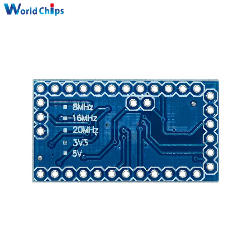 Плата модуль Pro Mini Atmega328 2 шт. 3 В 8 МГц для Arduino Nano 328 контроллер с Pins замена Atmega128|pro mini