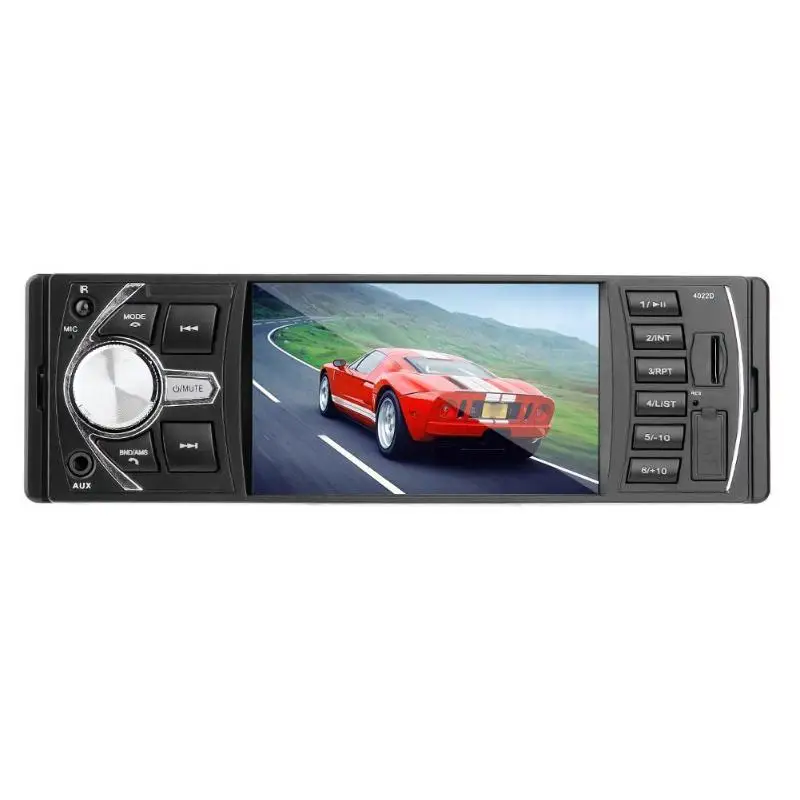 

In-dash 4.1in Bluetooth Car Audio MP5 Player FM Radio Head Unit USB/AUX