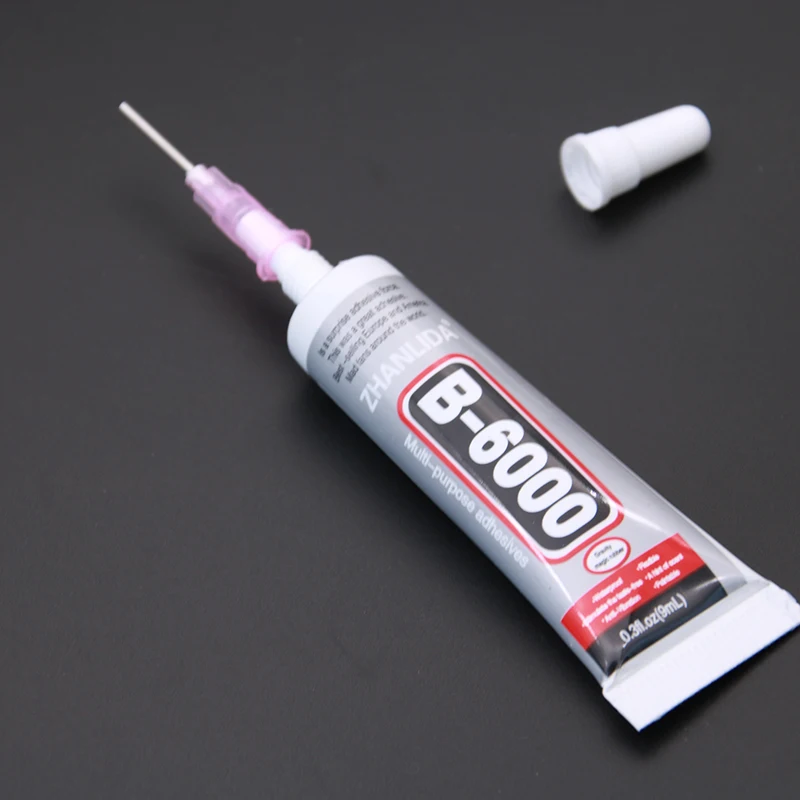 

b-6000 Glue 9ml Multi Purpose B6000 Adhesive Rhinestone Crystal Jewelry Craft Diy Touch Screen Cell Phone Repair Glass 1pc