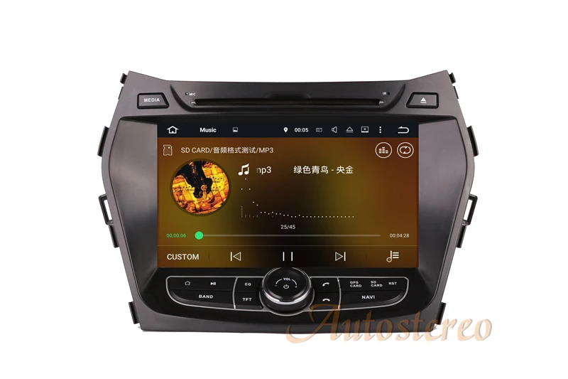 Best New Android7.1 Car CD DVD Player AutoStereo Unit GPS Navigation For Hyundai IX45 Santa Fe 2012+ Multimedia Stereo Auto Headunit 15
